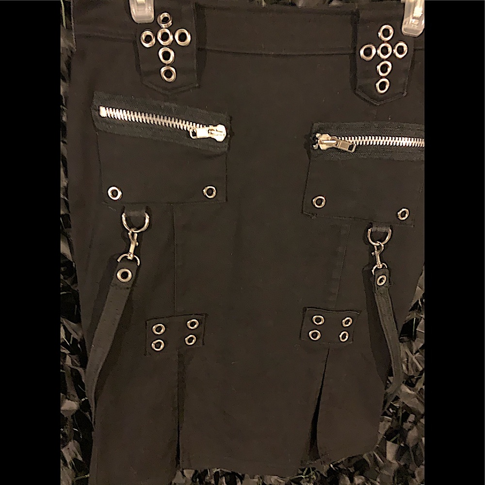 Vtg 2002 BNWT ATTEMPT Clothing Triple Heresy Divine Midi with straps.BNWFT!! - Picture 2 of 8